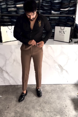 Men's Slim Fit Formal Trouser Pant