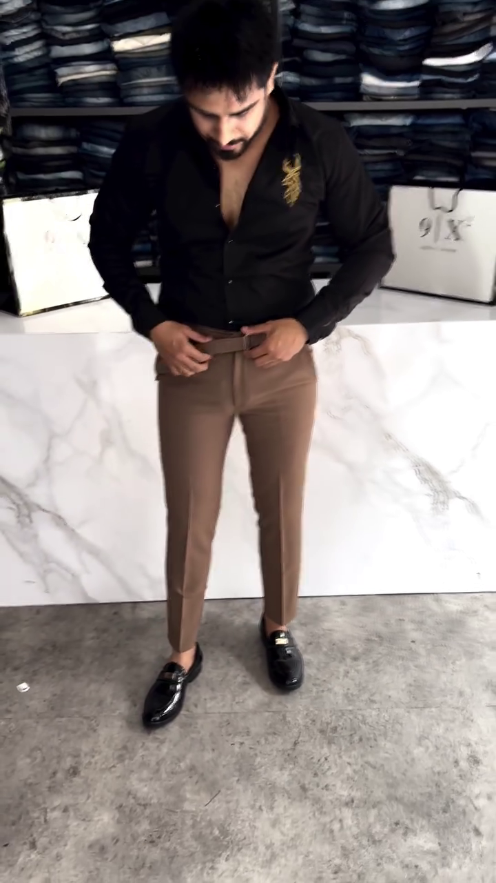 Men's Slim Fit Formal Trouser Pant - Image 5