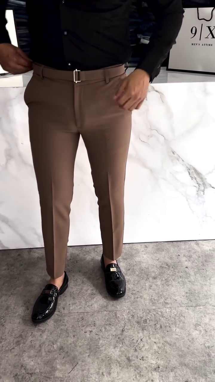 Men's Slim Fit Formal Trouser Pant - Image 4
