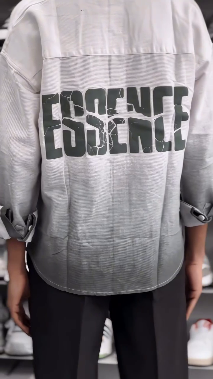 Men's Summer Shirt, Long Sleeve, Gradient Shirt, Breathable, Sweat Absorbent, Quick Drying, Fashion, Button-up, Casual, Soft, Cool, Stylish, Simple, Large Size, Spring - Image 2