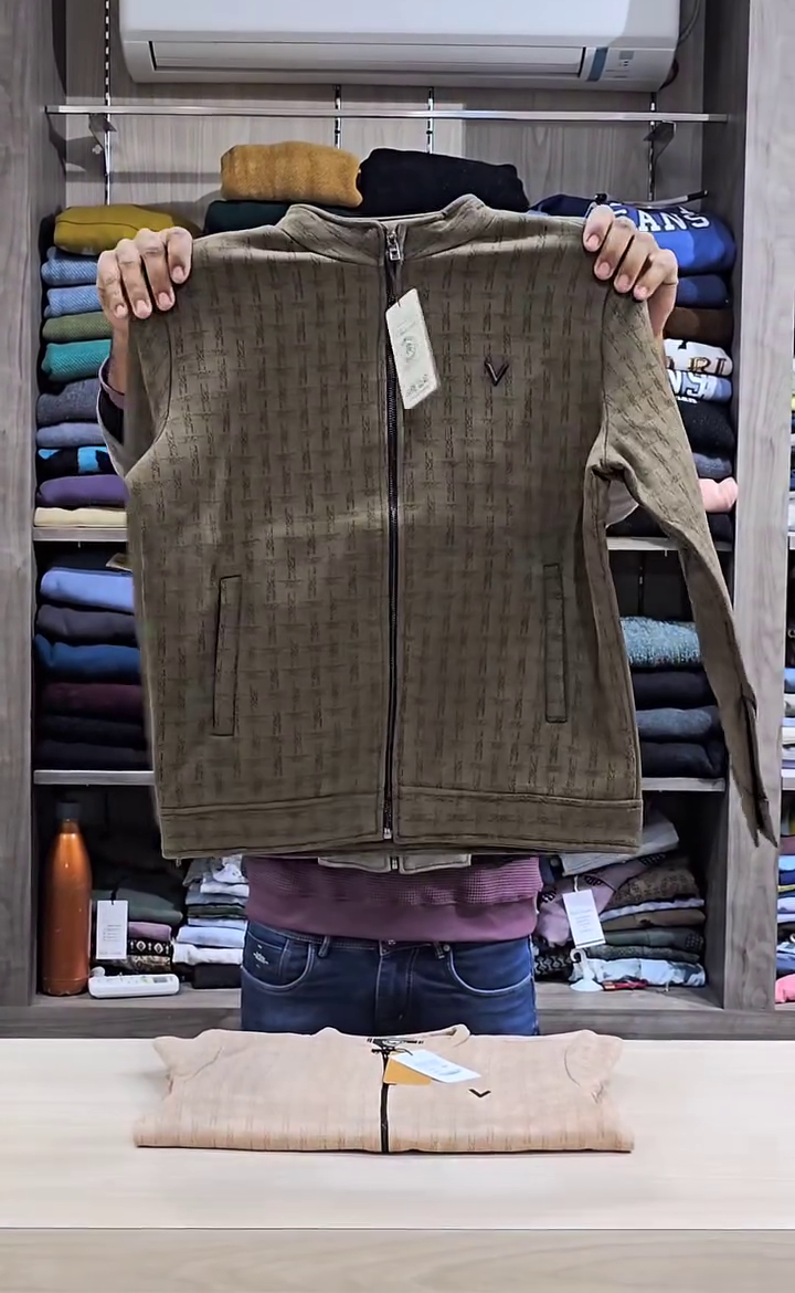 Micro Checks Tailored Jacket - Image 4