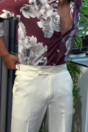 Breathable Fabric Men’s Casual Summer Shirt