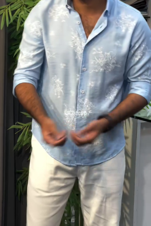 Modern Fit Lightweight Men’s Stylish Shirt