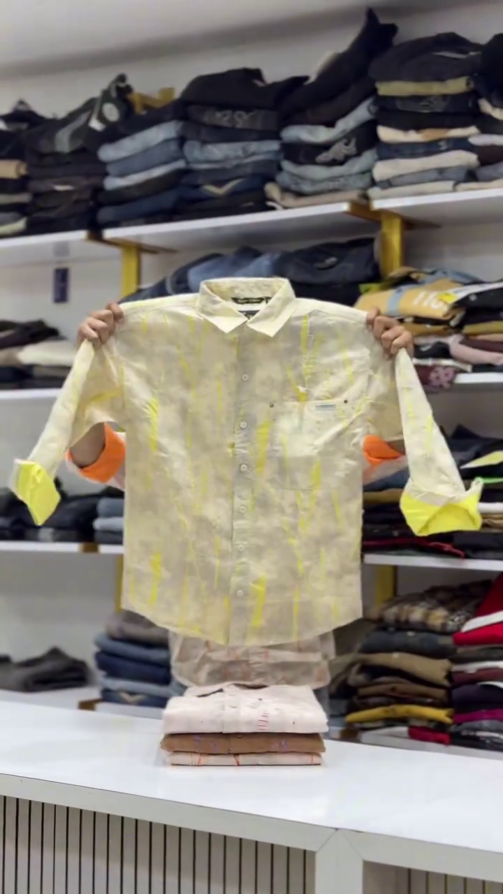 Trendy Designer Men’s Printed Fancy Shirt