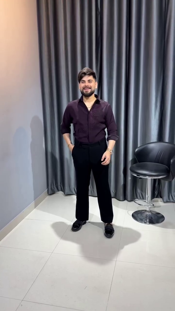 Luxury Designer Shimmer Shirt for Men’s - Image 4