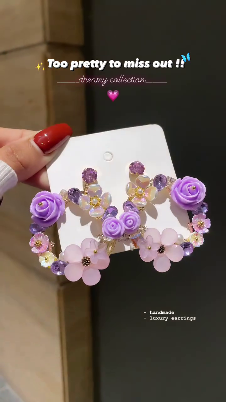 Korean Butterfly Earrings for Girls - Image 5
