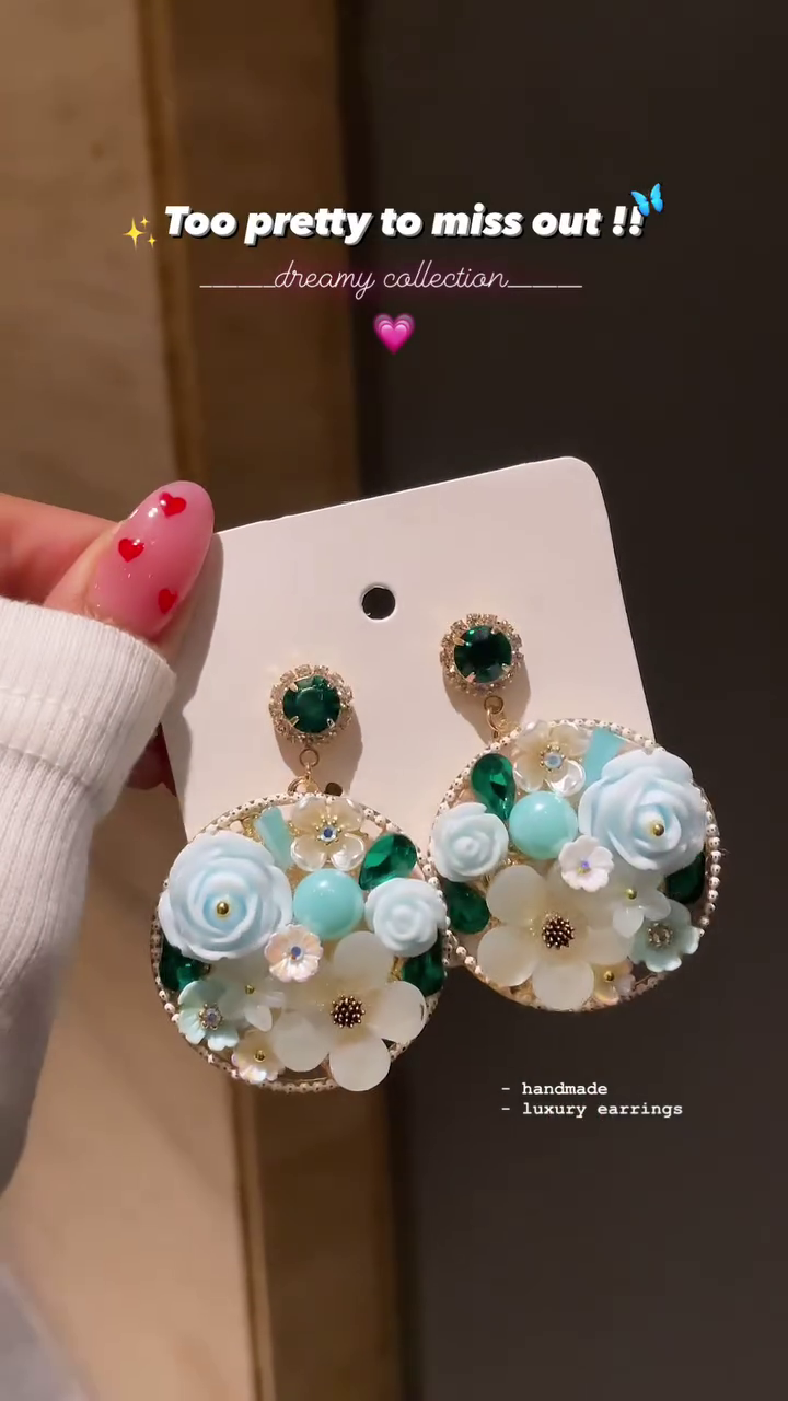 Korean Butterfly Earrings for Girls - Image 4