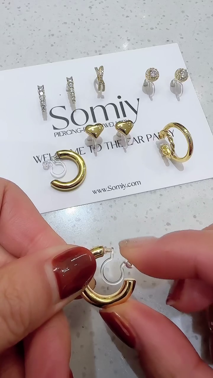6 PCS 14K Gold Plated Small Hoop Earrings for Women,Hypoallergenic Silver Stackable Cartilage & Stud Earring Set,Dainty Huggie Stacks Set for Multiple Piercings,Trendy Jewelry Gifts (Single Earring) - Image 2