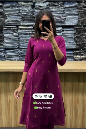 Women’s Round Long Kurti