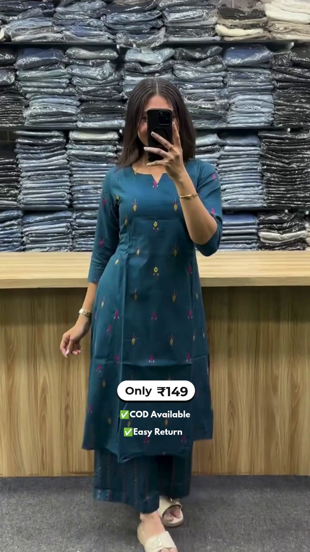 Women’s Round Long Kurti - Image 7