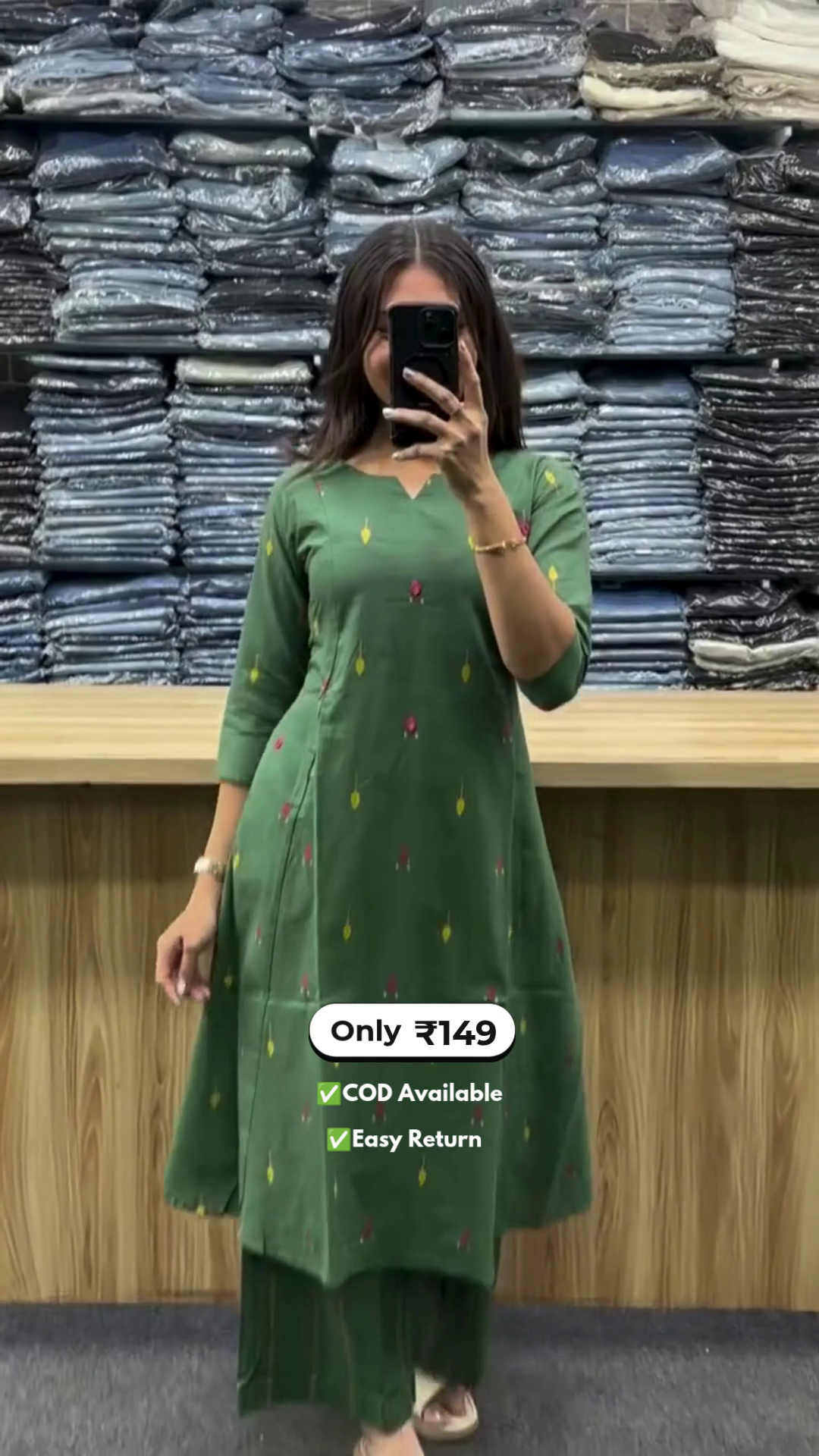 Women’s Round Long Kurti - Image 6