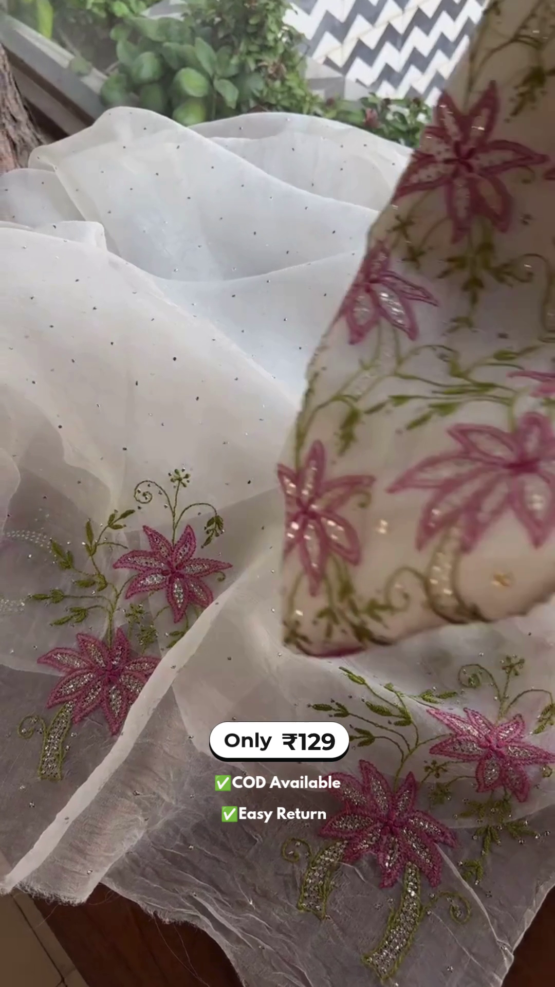 Elegant Women’s Net Kurta Set with Beautiful Work